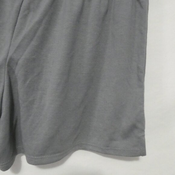 JUSTICE | size 16/18 | "Just Hangin' Out" Grey Lounge Shorts | Pink Drawstring - Picture 14 of 14